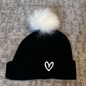 House of Shan Imperfect Heart Pom Hat